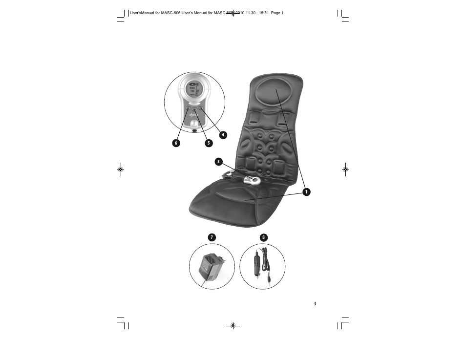 Dyras MASC-606 User Manual | 25 pages