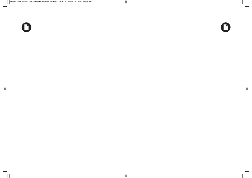 Dyras MSL-7525 User Manual | Page 31 / 31