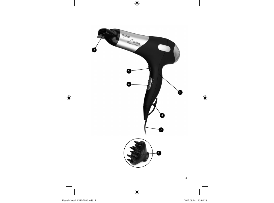 Dyras AHD-2000 User Manual | 23 pages