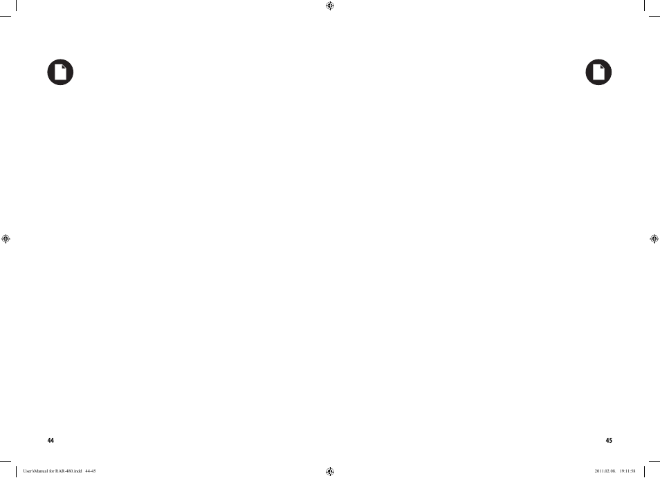 Dyras RAR-480 User Manual | Page 23 / 23