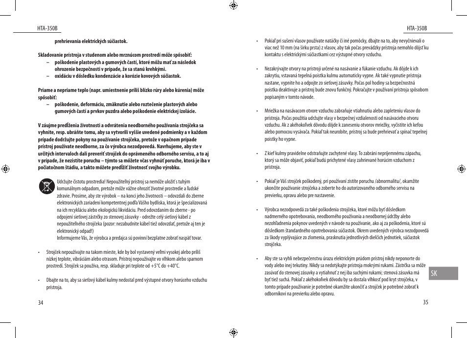 Dyras HTA-350B User Manual | Page 18 / 27