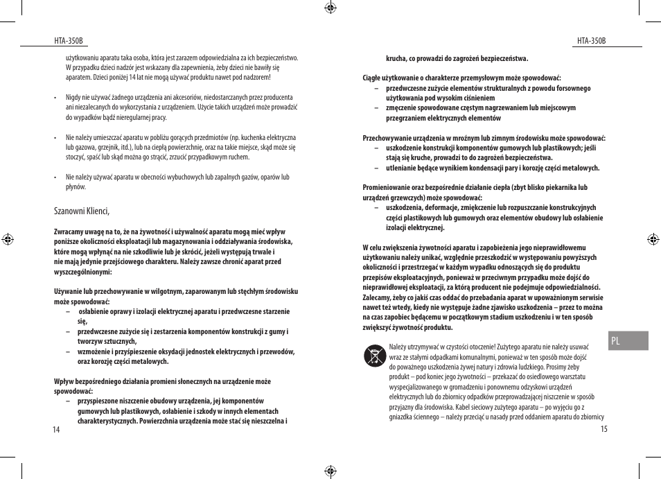 Dyras HTA-350B User Manual | Page 8 / 27