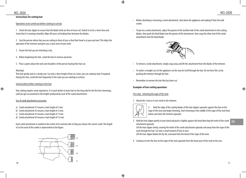 Dyras HCL-2020 User Manual | Page 6 / 33