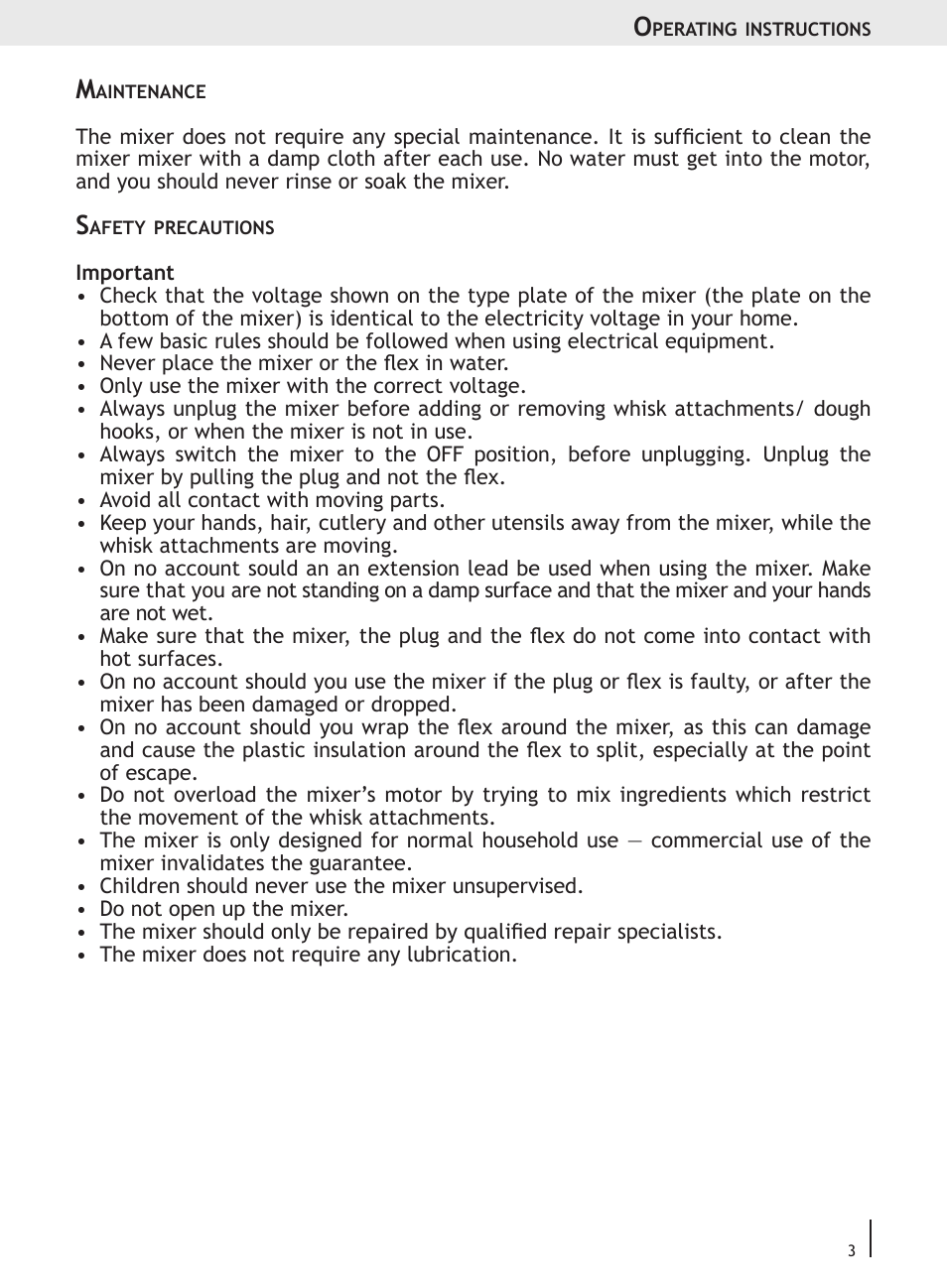 Bifinett KH 203 User Manual | Page 3 / 4