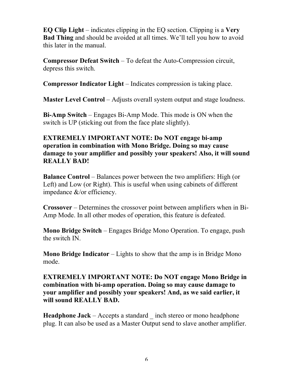 Eden WT800B User Manual | Page 6 / 21