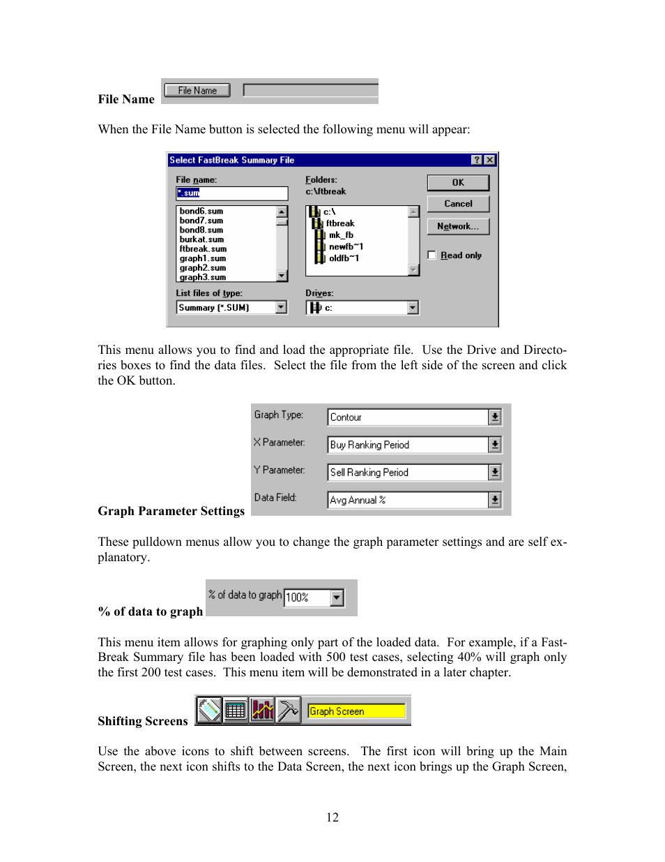 EdgeWare FastGraph Version 3 User Manual | Page 12 / 57