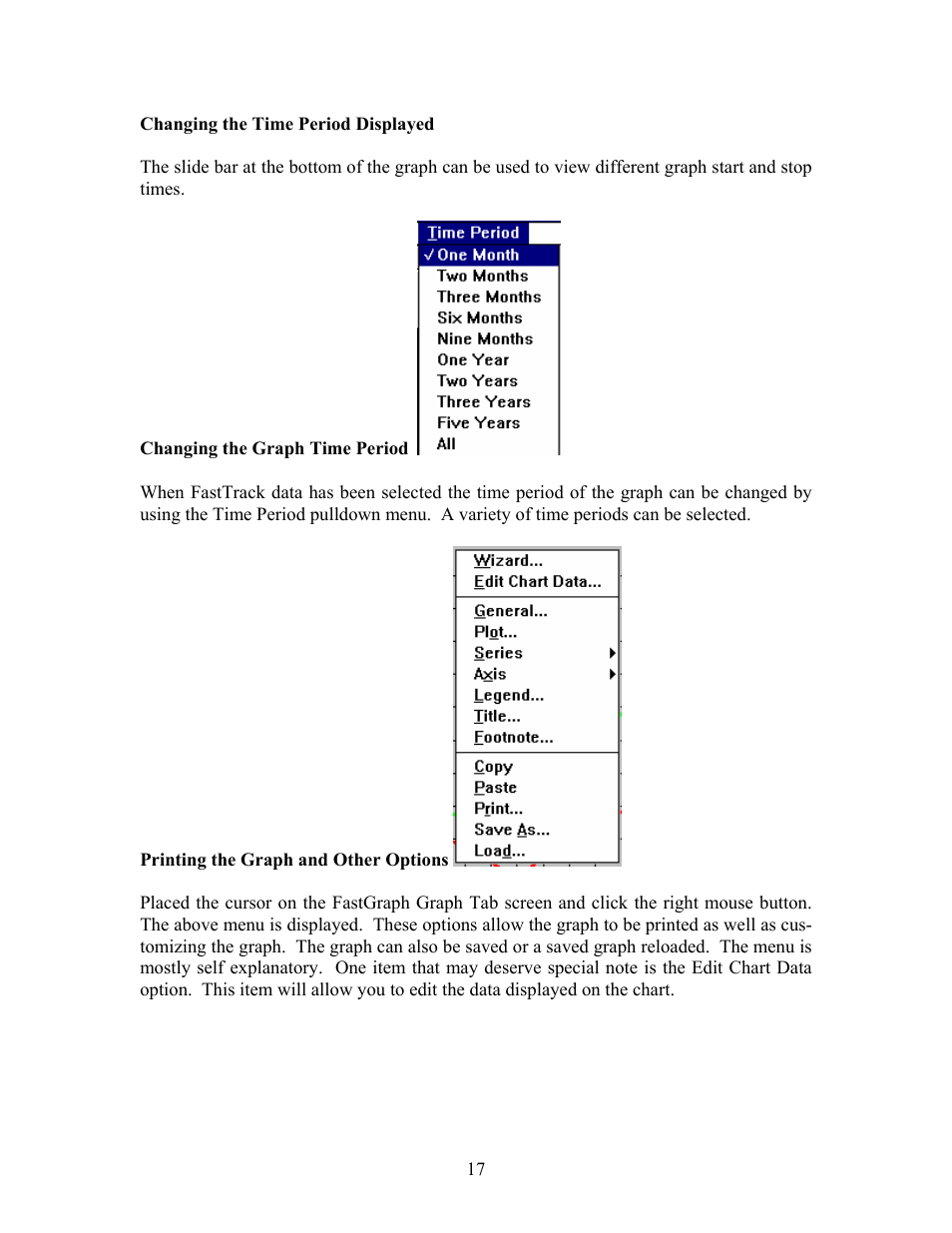 EdgeWare FastGraph Version 3 User Manual | Page 17 / 57