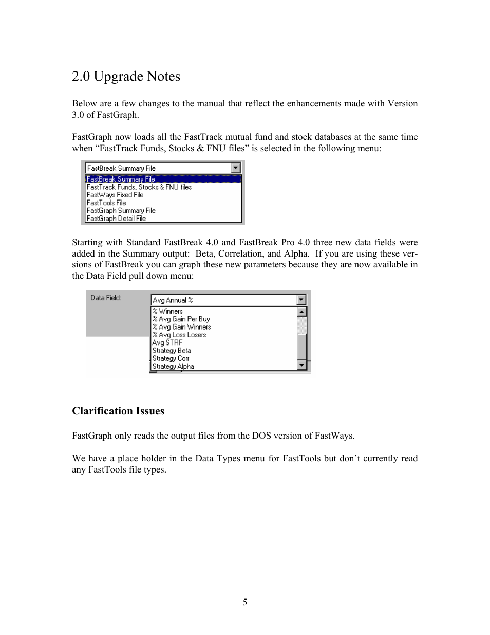 EdgeWare FastGraph Version 3 User Manual | Page 5 / 57