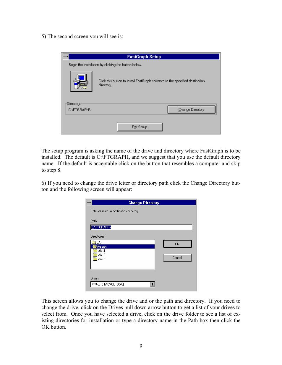 EdgeWare FastGraph Version 3 User Manual | Page 9 / 57