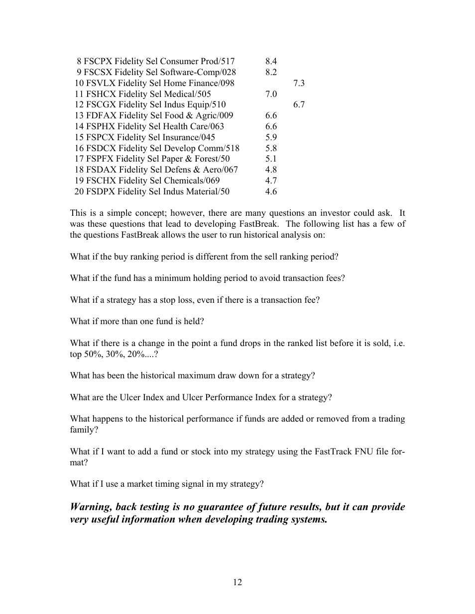 EdgeWare FastBreak Standard Version 5 User Manual | Page 12 / 90