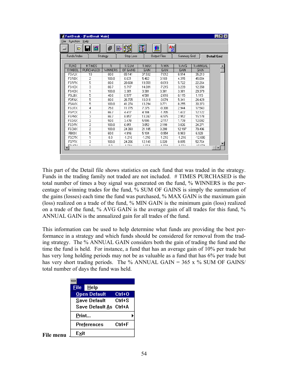EdgeWare FastBreak Standard Version 5 User Manual | Page 54 / 90