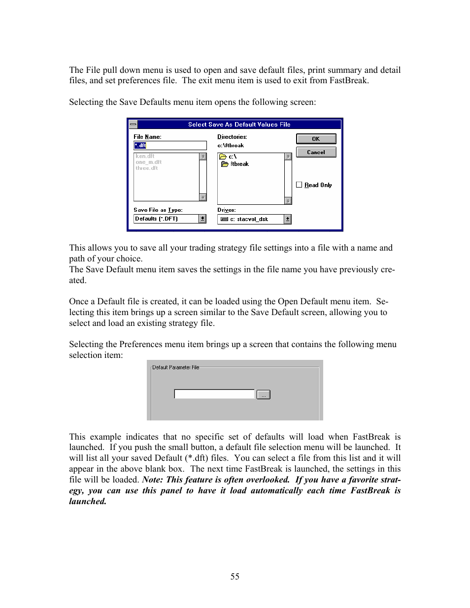 EdgeWare FastBreak Standard Version 5 User Manual | Page 55 / 90