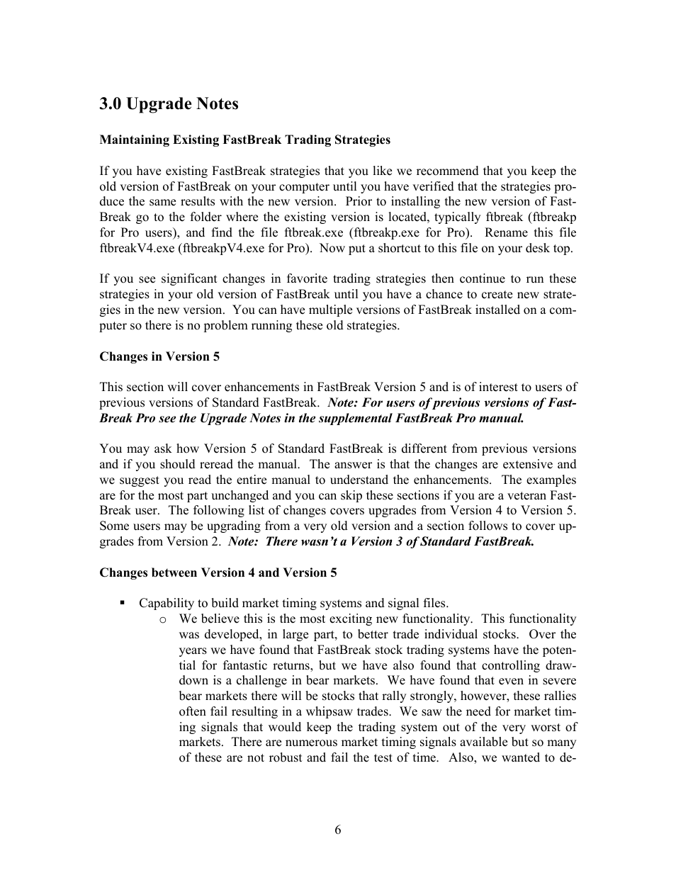 EdgeWare FastBreak Standard Version 5 User Manual | Page 6 / 90