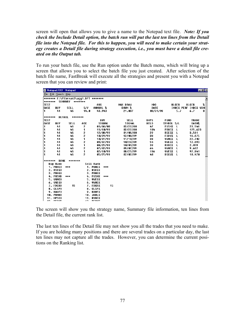 EdgeWare FastBreak Standard Version 5 User Manual | Page 77 / 90