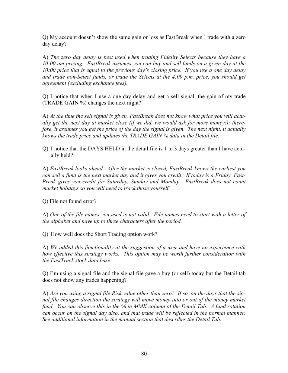 EdgeWare FastBreak Standard Version 5 User Manual | Page 80 / 90