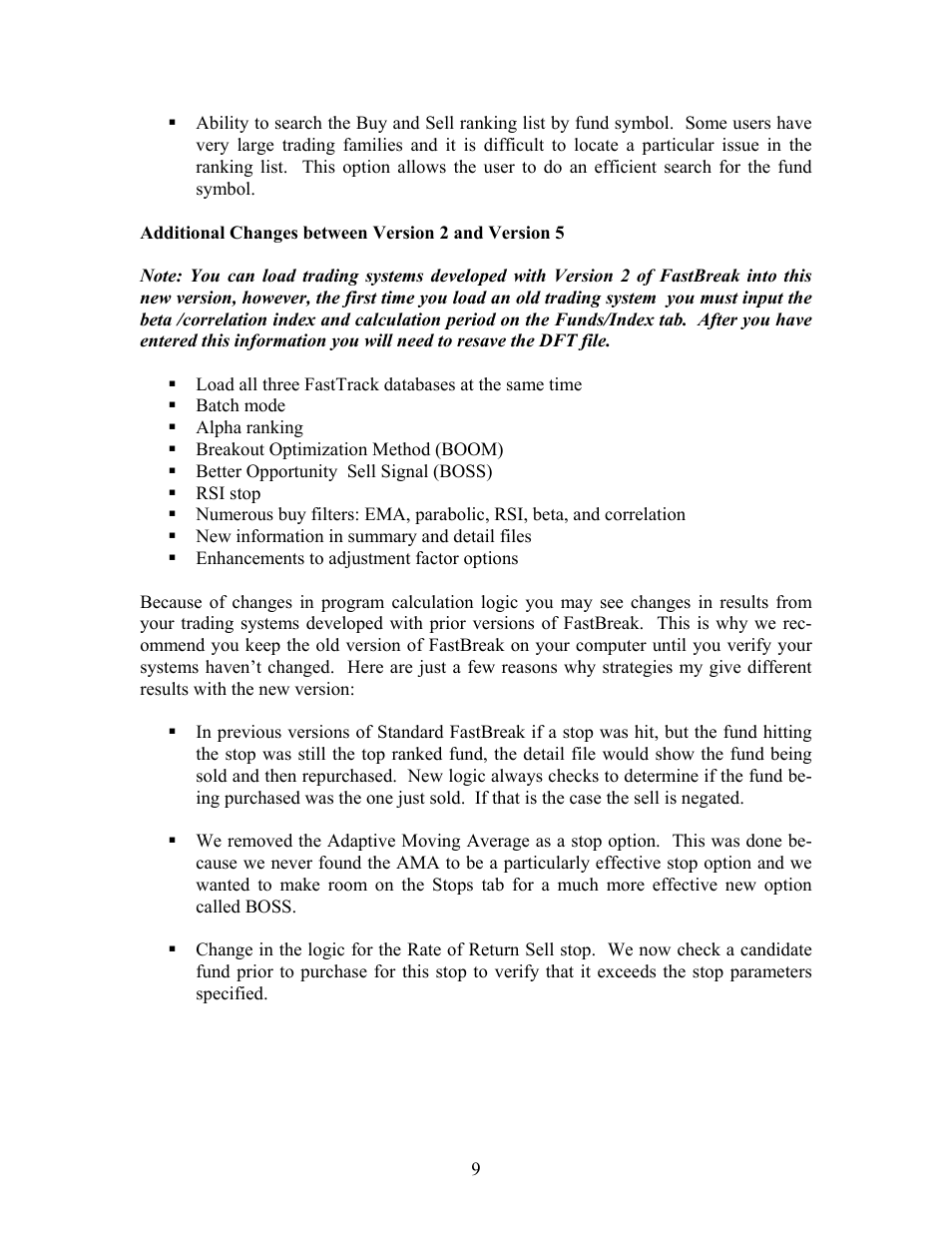 EdgeWare FastBreak Standard Version 5 User Manual | Page 9 / 90