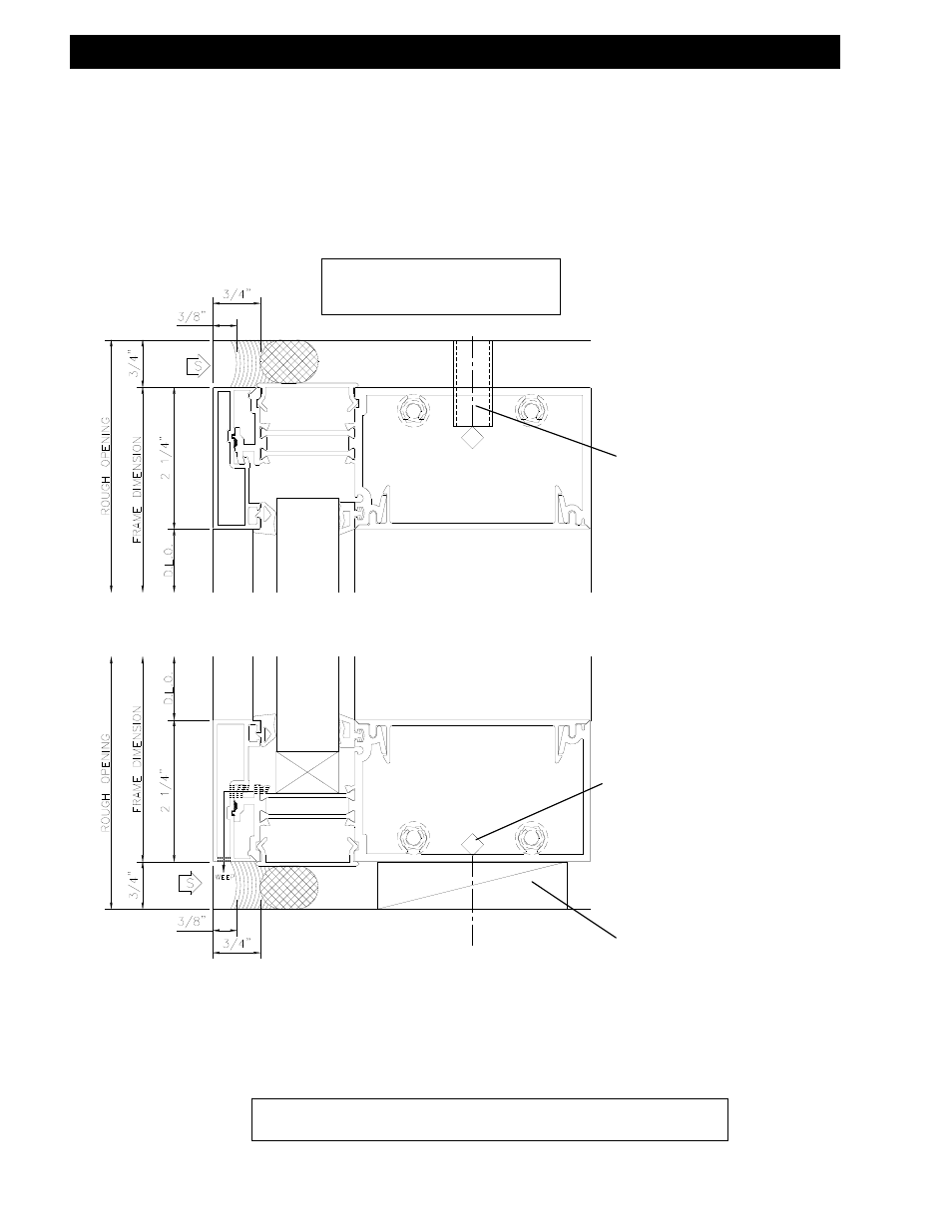 Standard head and sill anchorage | EFCO S5500 Outside Glazed User Manual | Page 10 / 48