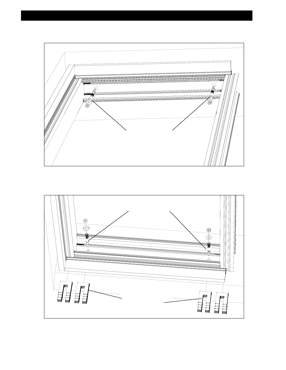 Standard head anchorage standard sill anchorage | EFCO S5500 SSG User Manual | Page 19 / 53
