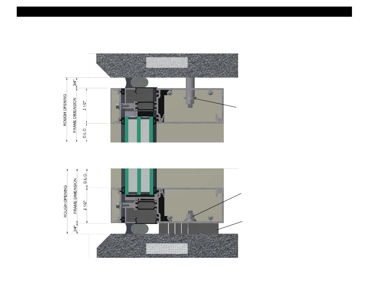 Series 5500 xtherm | EFCO 5500X Outside Glazed User Manual | Page 33 / 60