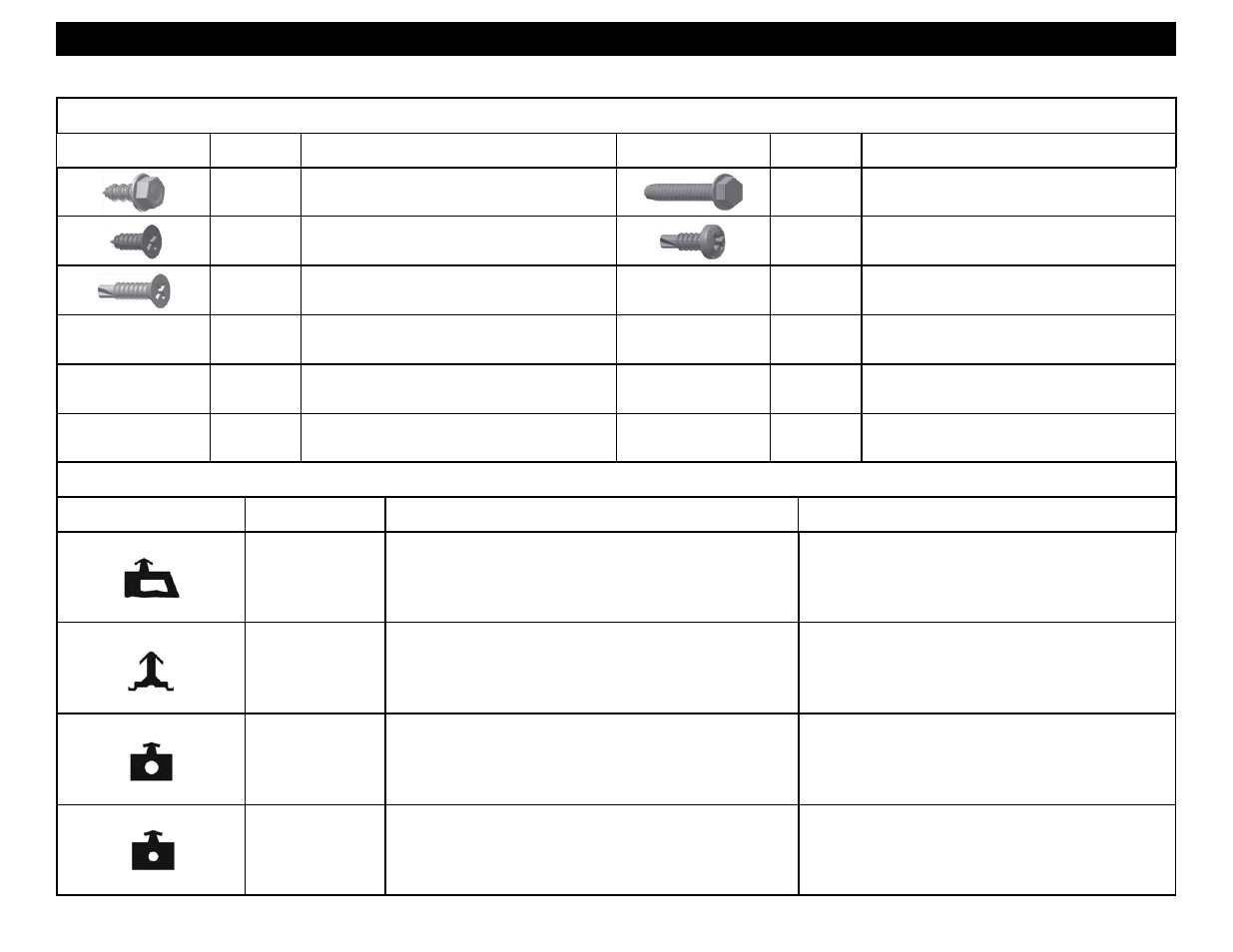 Profile, Fasteners, Description | EFCO 5500X Outside Glazed User Manual | Page 5 / 60
