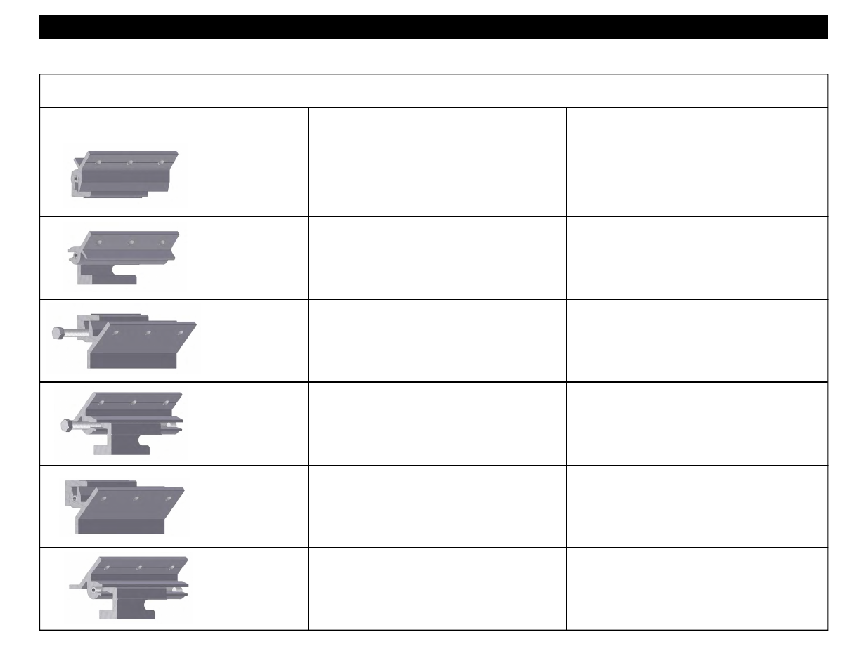 Kv15, Depiction part # description material accessories, Kv16 | Kv05, Kv06, Kv17, Kv18 | EFCO 8800 Series Assembly Instructions Vol.1 User Manual | Page 11 / 35