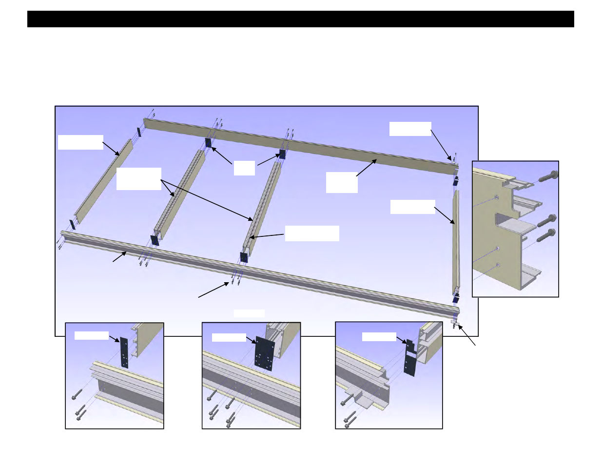 Section 3 - b. unit frame assembly | EFCO 8800 Series Assembly Instructions Vol.1 User Manual | Page 34 / 35