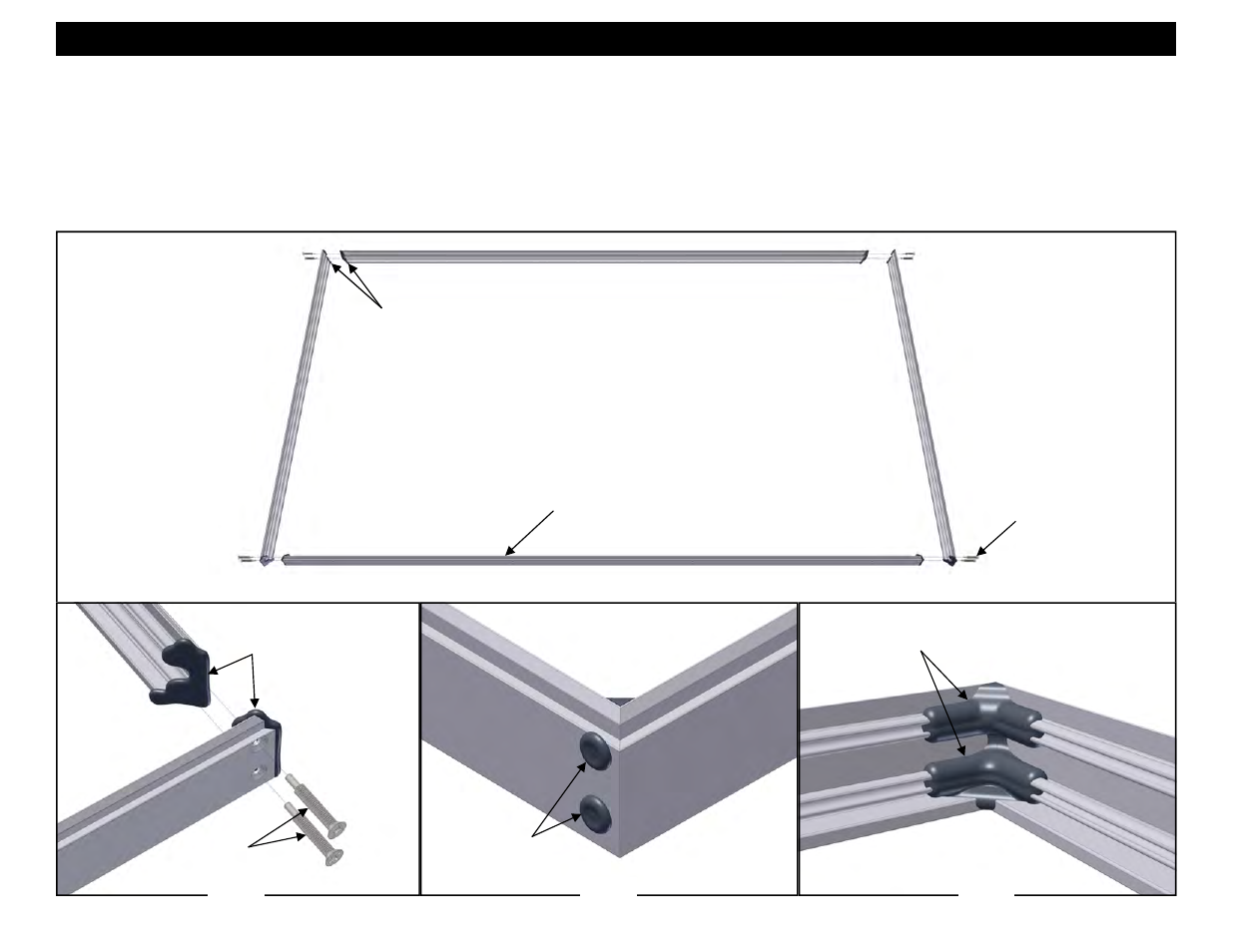 Section 33 - shadow box assembly | EFCO 8800 Series Assembly Instructions Vol.6 User Manual | Page 5 / 16