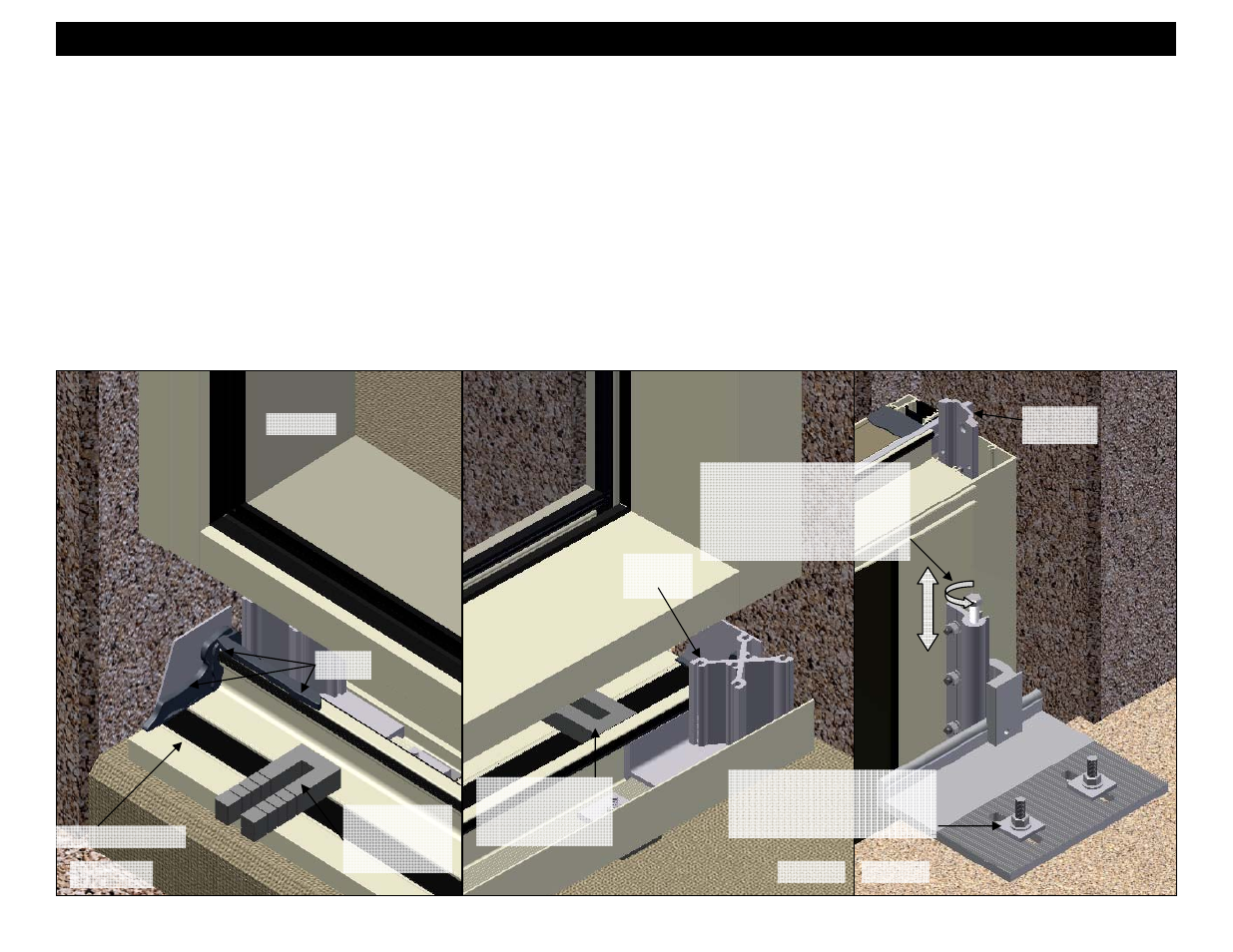 Section 8:setting units at dynamic starter sills | EFCO 8750XD User Manual | Page 31 / 43