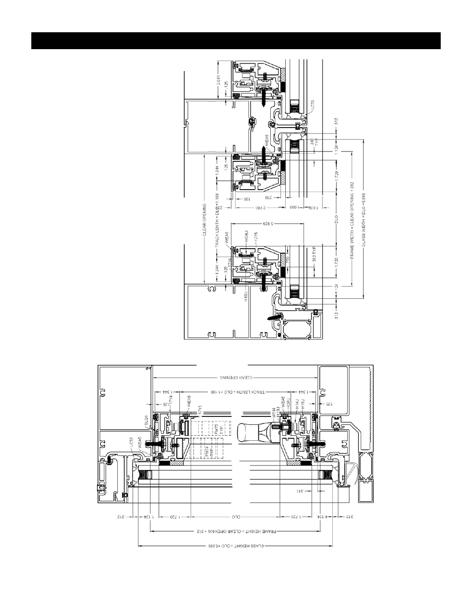 Series 875 ssg vent | EFCO 875X Wall Vent User Manual | Page 7 / 31