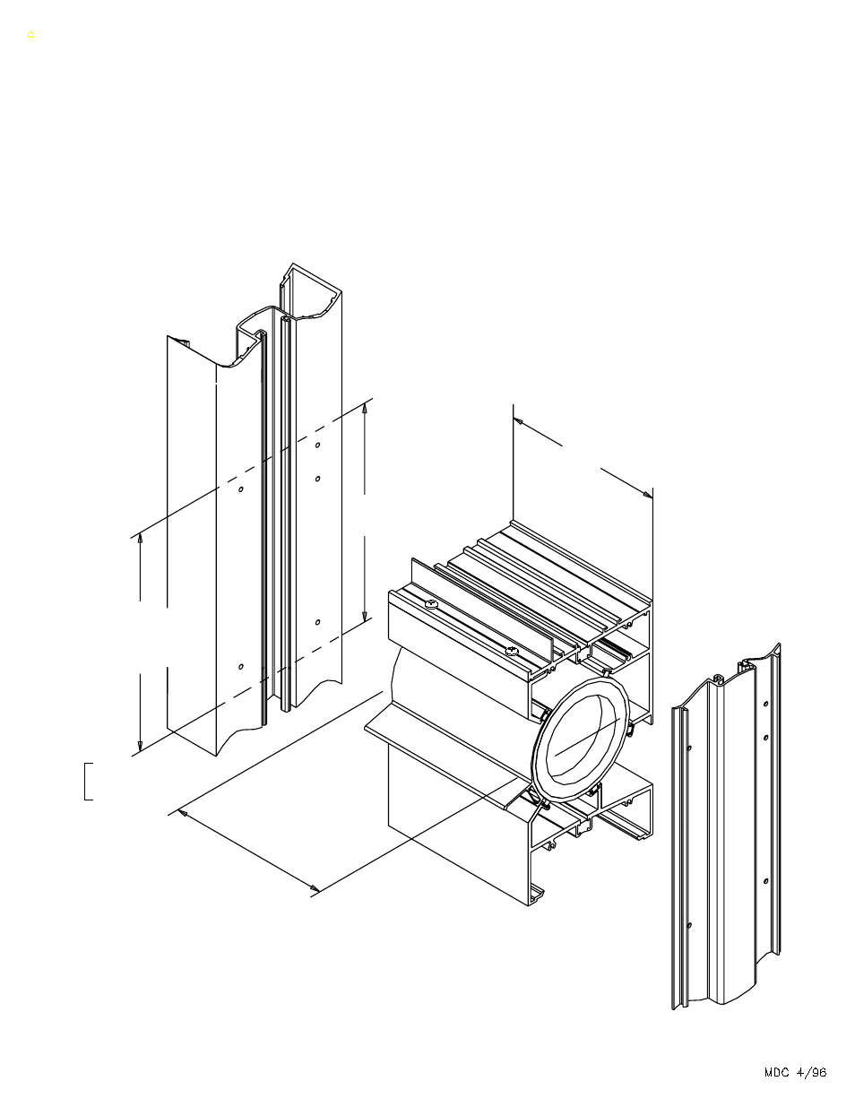 Sizing formulas | EFCO 403 Series Roto Vent for Storefront User Manual | Page 13 / 14