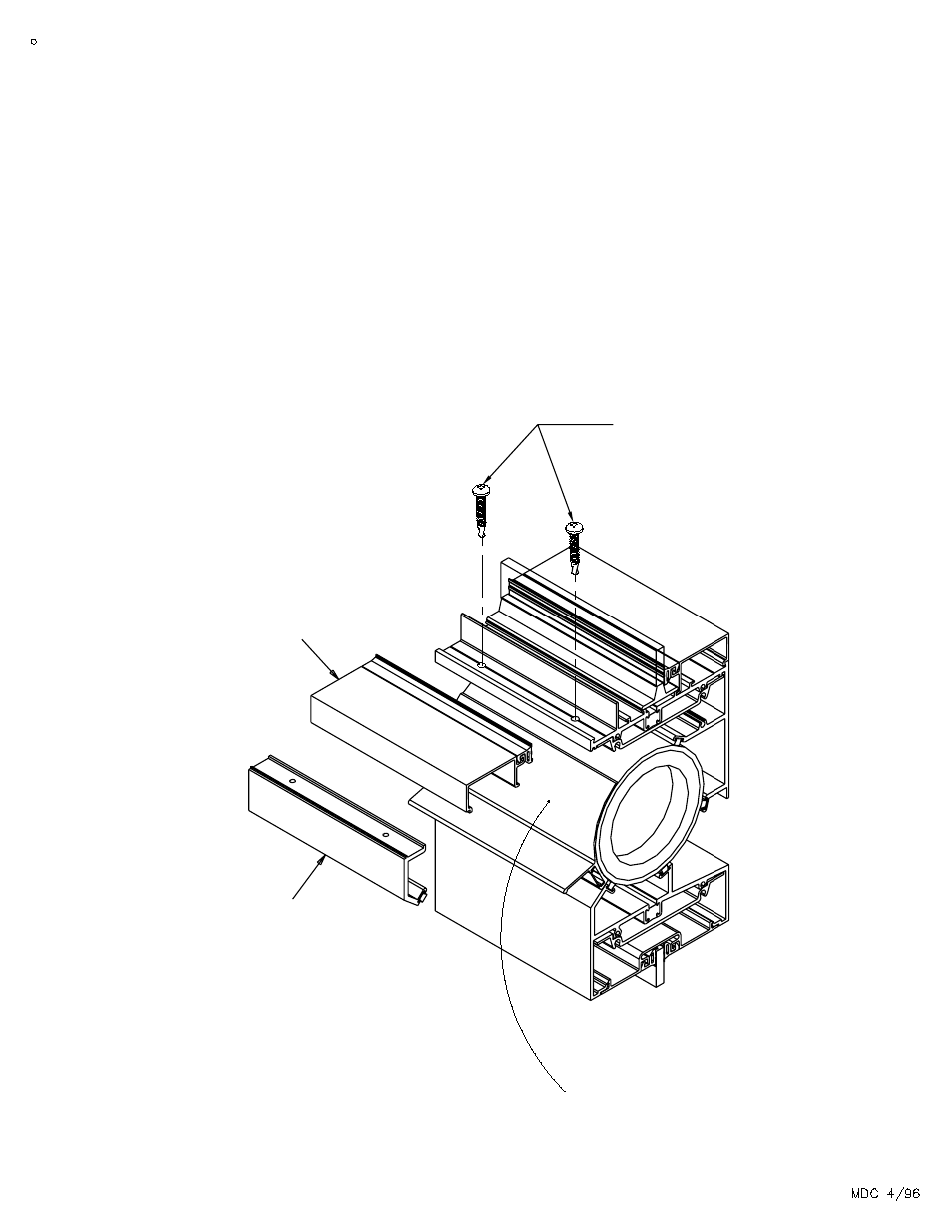 Tube replacement, Tube replacem | EFCO 403 Series Roto Vent for Storefront User Manual | Page 14 / 14