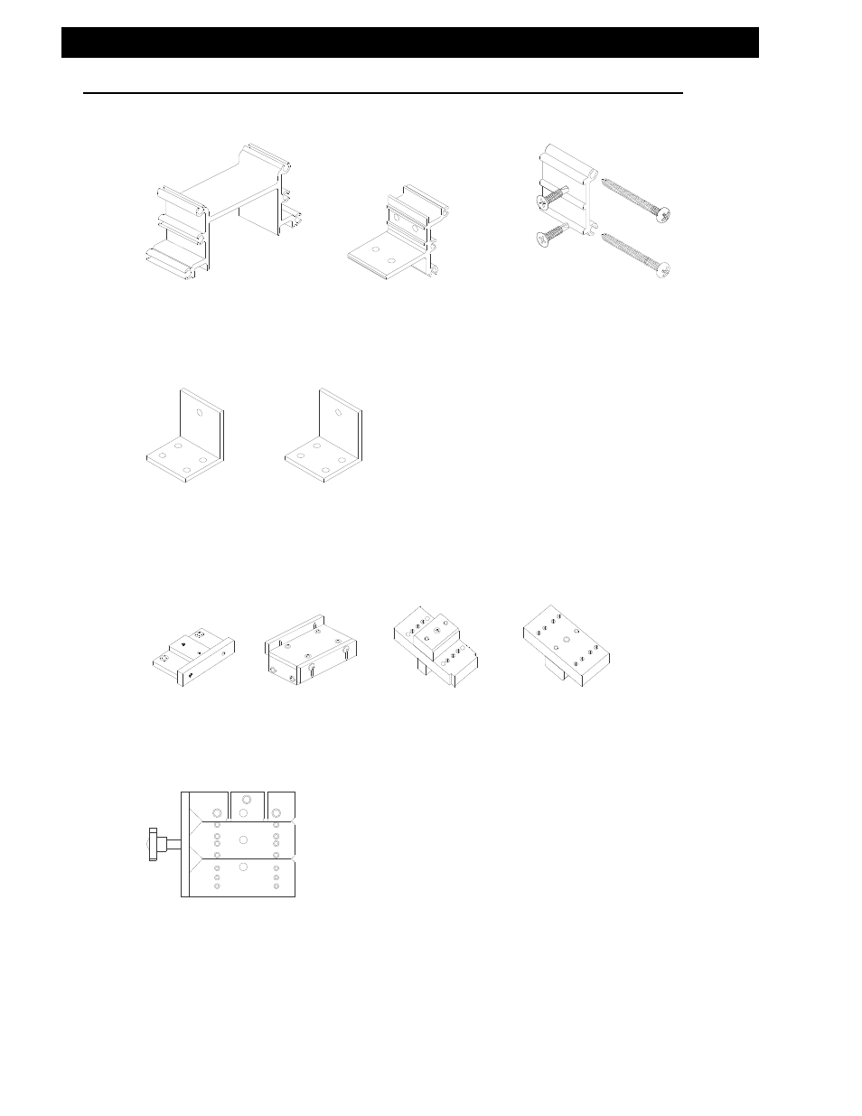 Shear blocks & drill jigs | EFCO 403 Series Storefront User Manual | Page 27 / 94