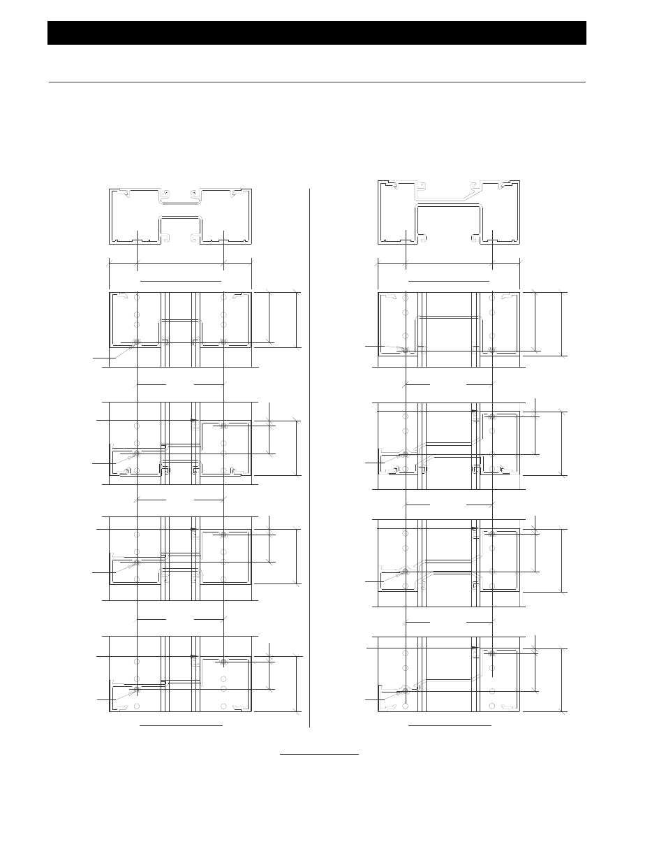 Screw spline fab, Fig. # 5, Caution | EFCO 403 Series Storefront User Manual | Page 35 / 94