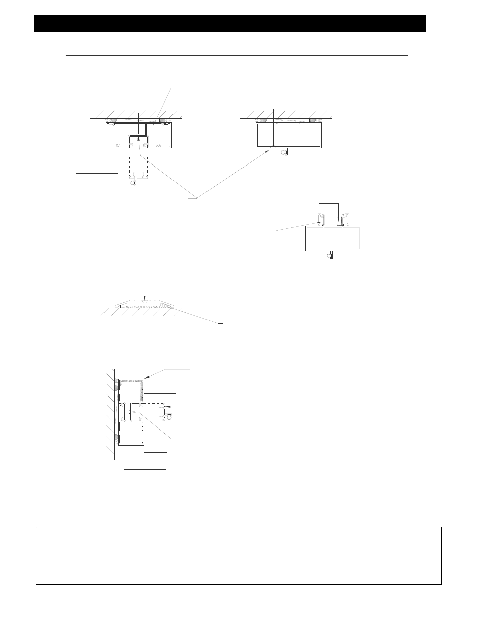 Fig. # 56 fig. # 55, Fig. # 53, Fig. # 52 | Fig. # 54 | EFCO 403 Series Storefront User Manual | Page 60 / 94