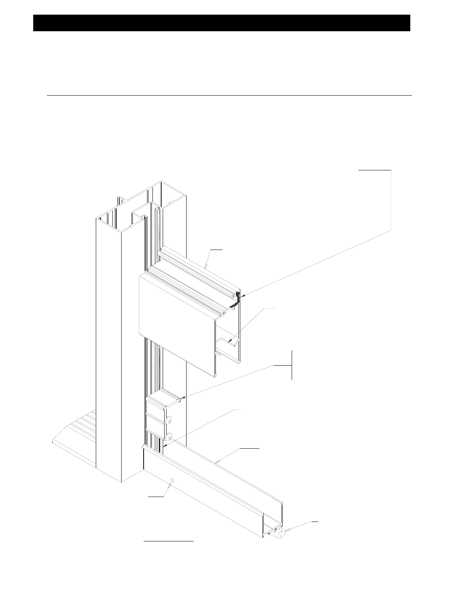 High side lite base - s401 system only, Installation, Step 4a) | Fig. # 80 | EFCO 403 Series Storefront User Manual | Page 74 / 94