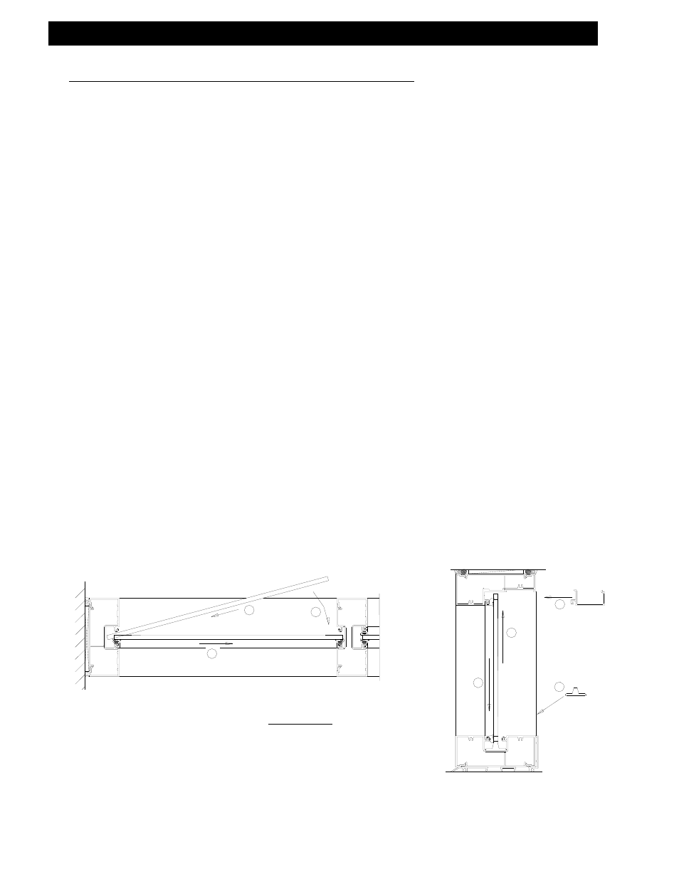 Inside glazing, Step 1) glass installation | EFCO 403 Series Storefront User Manual | Page 91 / 94