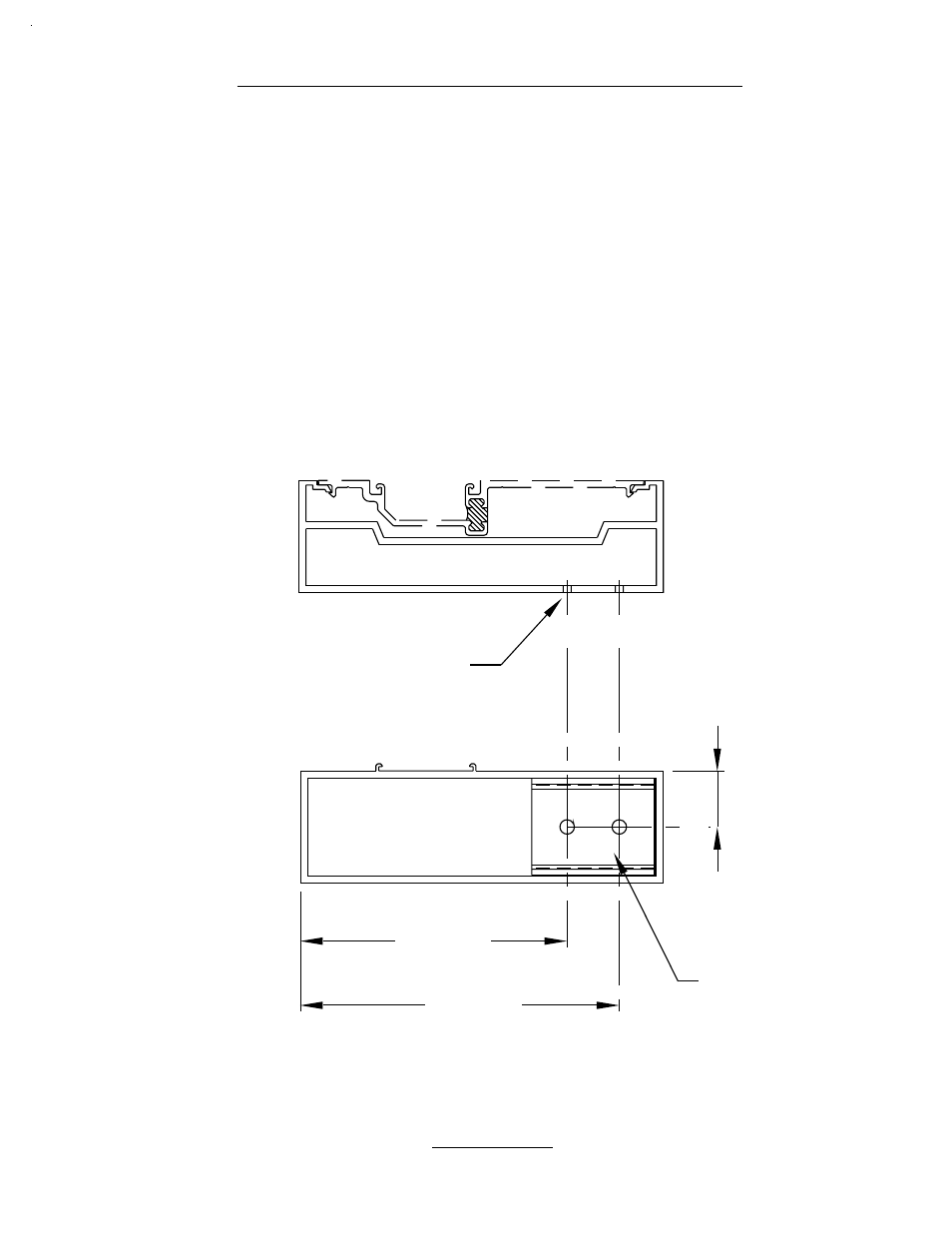 Iv assembly & installation, 4) template for transom bar shear block, Fig. # 6 | EFCO 406 (T) Series User Manual | Page 13 / 41