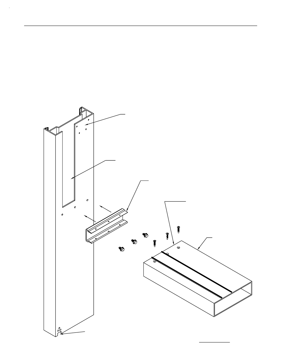 Door frame assembly, A - door frame assembly, Please see page 16 for this end prep | Fig. # 15 | EFCO 406 (T) Series User Manual | Page 19 / 41