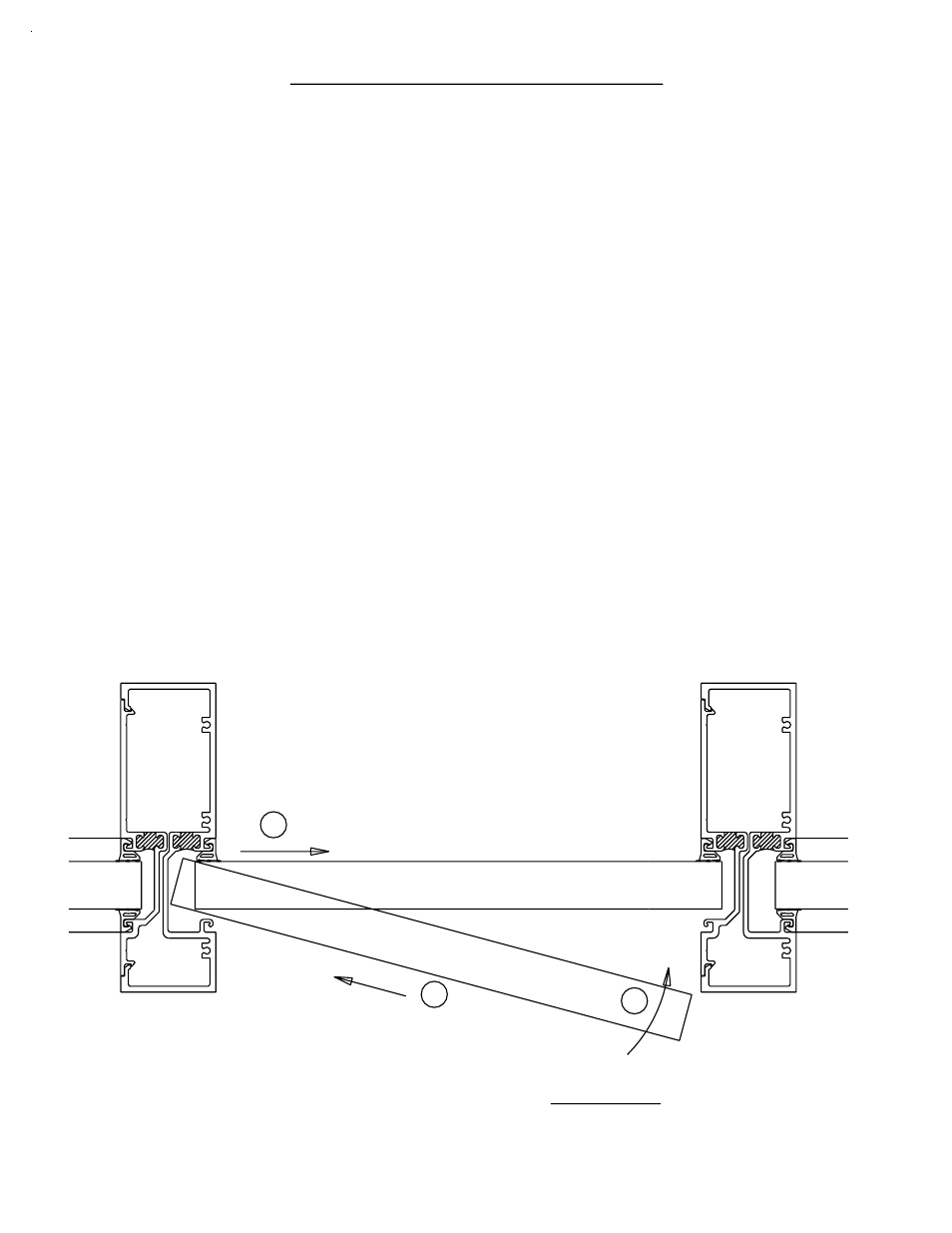 B - glass installation, Fig. # 42, Step 2) glass installation | EFCO 406 (T) Series User Manual | Page 38 / 41