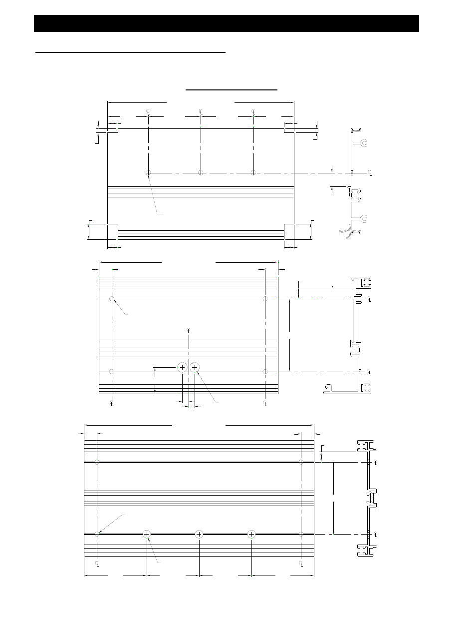 Series 433 triple set installation instructions | EFCO 433 Series User Manual | Page 47 / 90