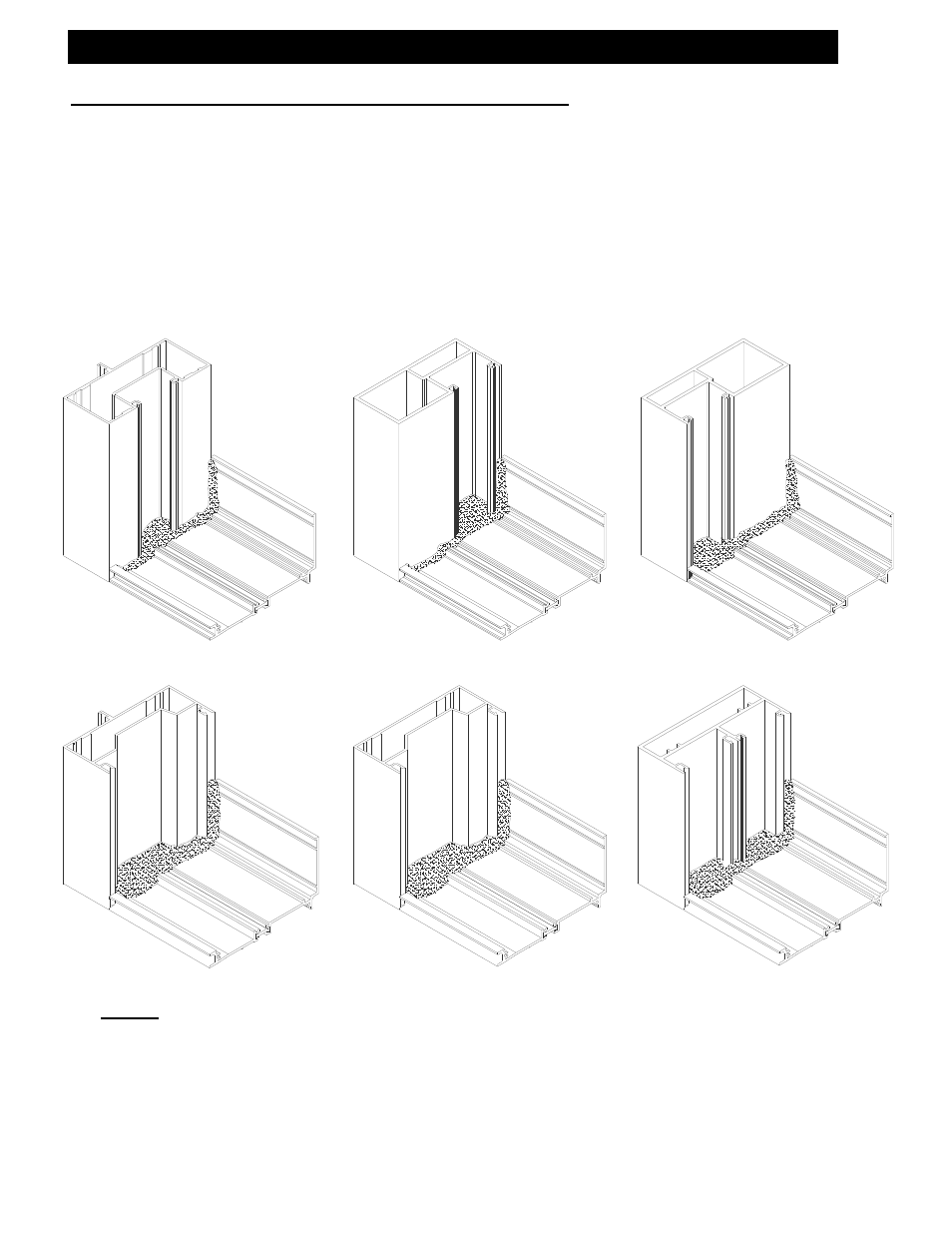 Subsill sealant at door frame, Step 3) subsill installation at door opening | EFCO 433 Series User Manual | Page 50 / 90
