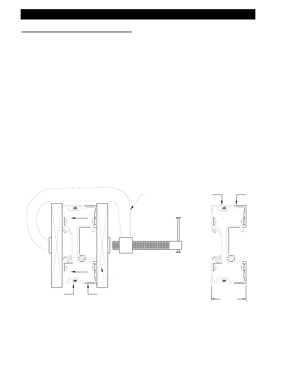 Includes offset and center-set glazing), Fig. 62, Fig. 63 | EFCO 433 Series User Manual | Page 71 / 90