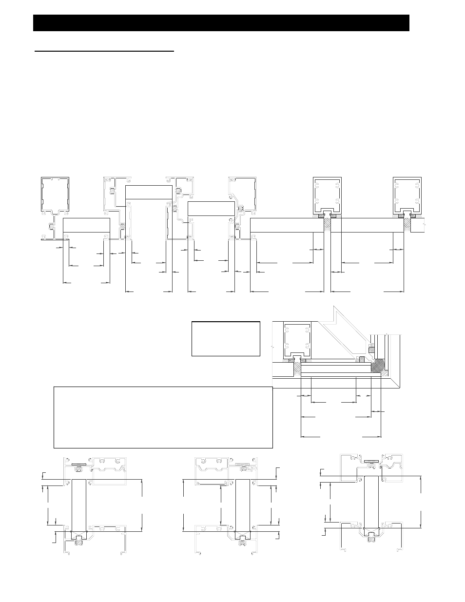 Glass size formulas, Step 2) glass size formulas, Includes offset and center-set glazing) | Series 433 triple set installation instructions | EFCO 433 Series User Manual | Page 76 / 90