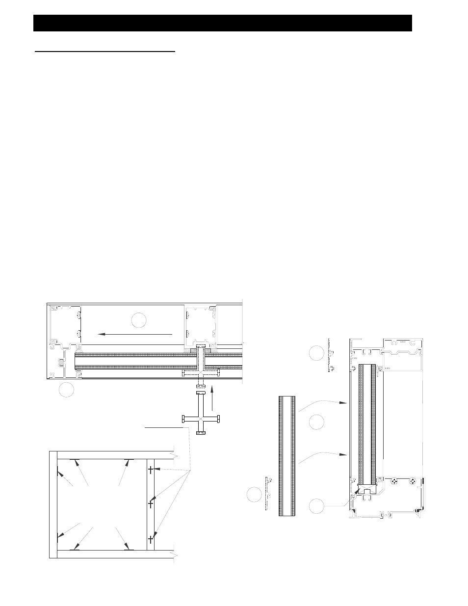 Step 8) glass installation, Structural glazed vertical through | EFCO 433 Series User Manual | Page 82 / 90