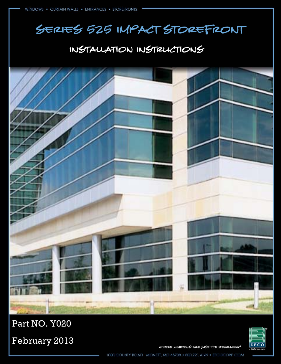 EFCO 525 Series User Manual | 45 pages