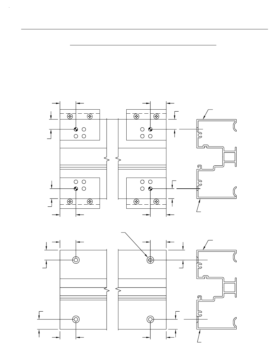 Sill weep notches, Shear block horizontals, Step 1) | EFCO 525 Series User Manual | Page 11 / 45