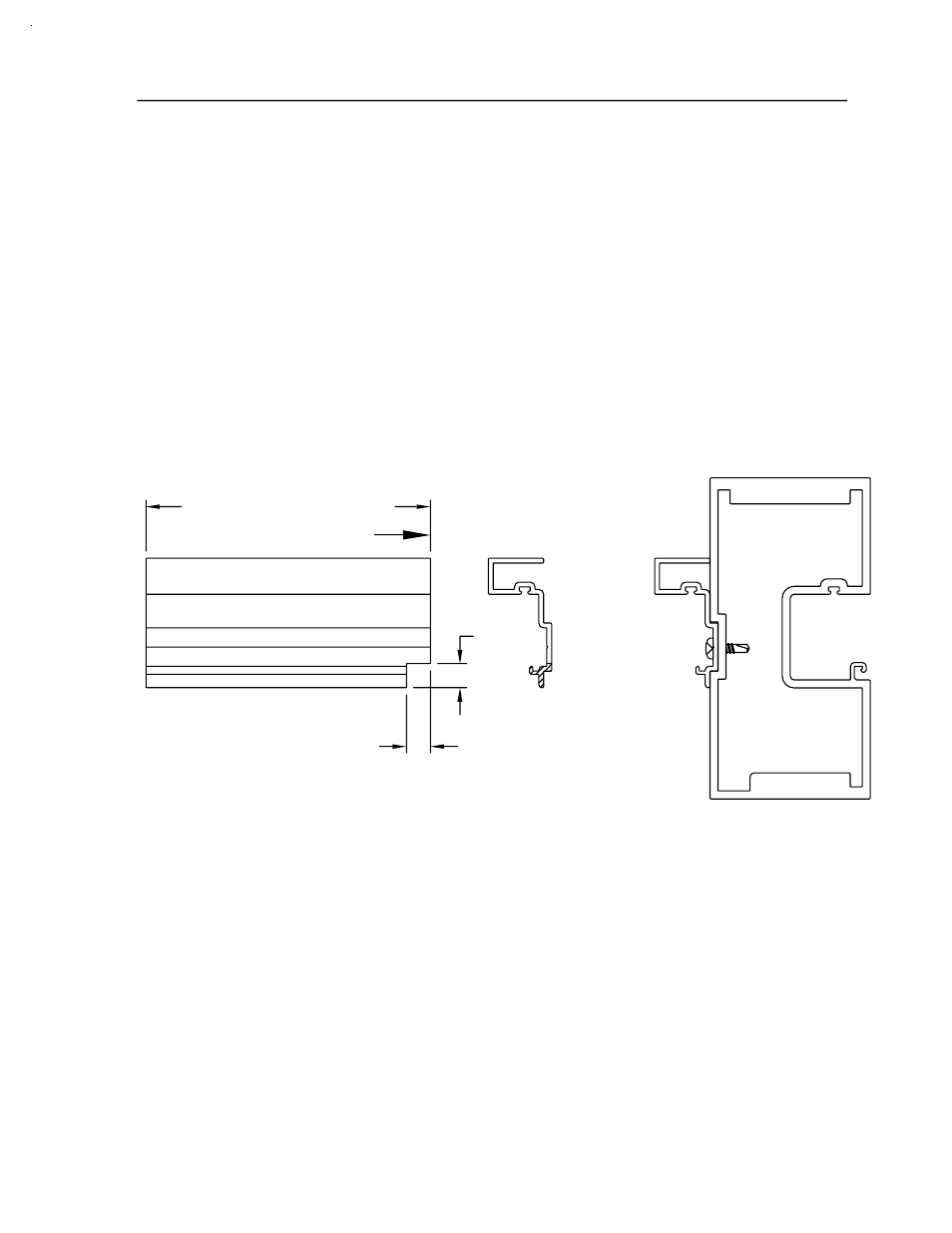 Screw applied transom stop application, Step 6) screw applied transom stop application, Step 7) transom glass installation | EFCO 525 Series User Manual | Page 20 / 45
