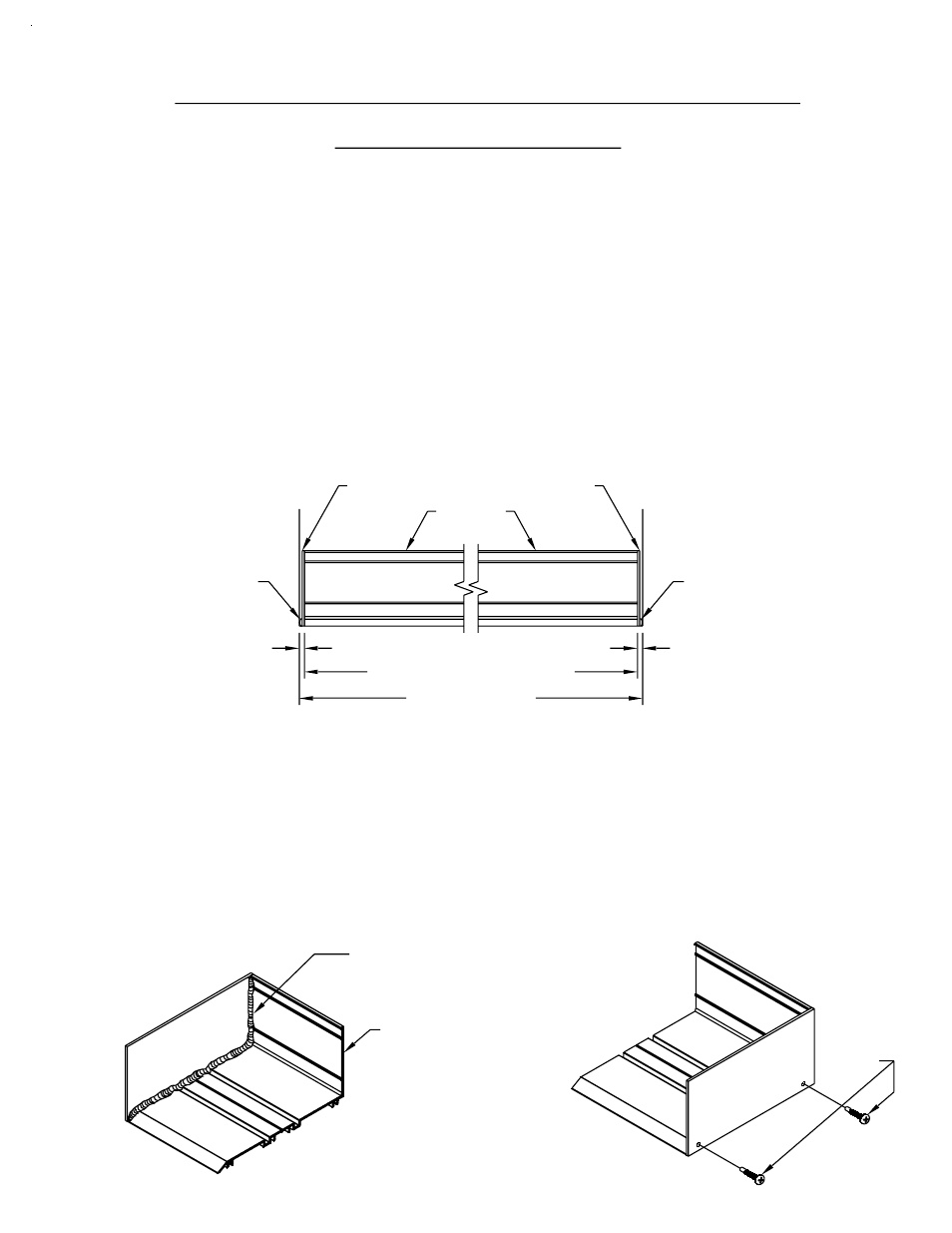 Subsill end dam, Glazing, Step 1) subsill end dam requirements | Step 2) subsill end dam installation | EFCO 525 Series User Manual | Page 22 / 45