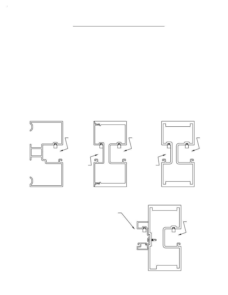 Glazing pocket identification in verticals, Step 3) glazing pocket identification in verticals | EFCO 525 Series User Manual | Page 39 / 45