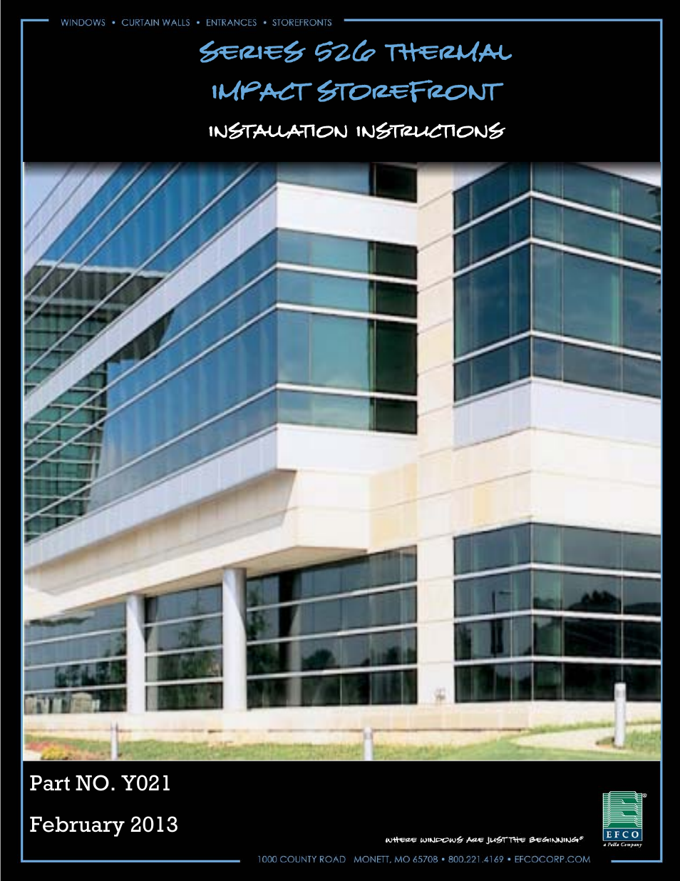 EFCO 526 Series User Manual | 50 pages